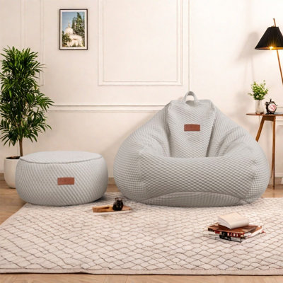 Simple casual bean bag chair