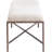 Iyania Chenille Fabric Bench-1607207370-1607207369