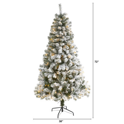 Lighted Artificial Christmas Tree