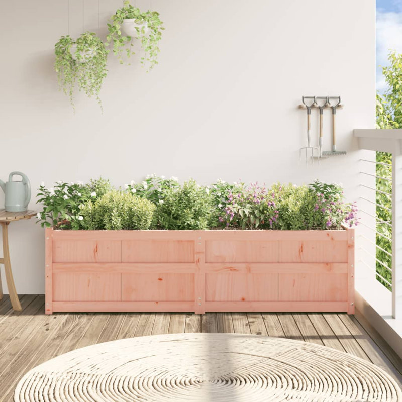 Brocklin Planter Box, 50cm H x 180cm W x 50cm D, Pink