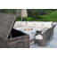 Ensemble de conversation modulaire de huit articles avec coussins