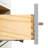 37'' Single Bathroom Vanity with Carrara Marble Top-85364095