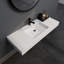 47" Wall Mounted Solid Surface Bathroom Sink-108486638