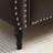 63" Multifunctional Storage Rectangular Sofa Stool Buttons Tufted Nailhead Trimmed Legs With 1 Pillow-1905978182