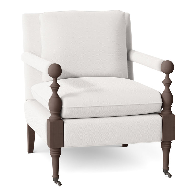 Leslie Armchair, Tobacco, Perigold On The Lamb White Sands
