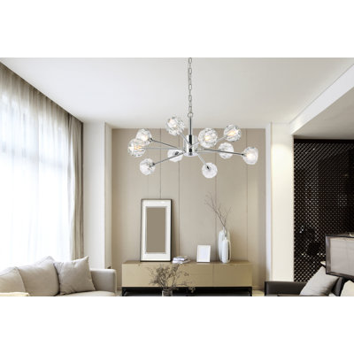 Luminaire suspendu unique à 10 lumières Bultfontein