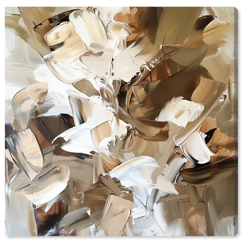 «Earth Tones Canvas Fall» par Art Remedy, Toile tendue, H 24 po x l 24 po