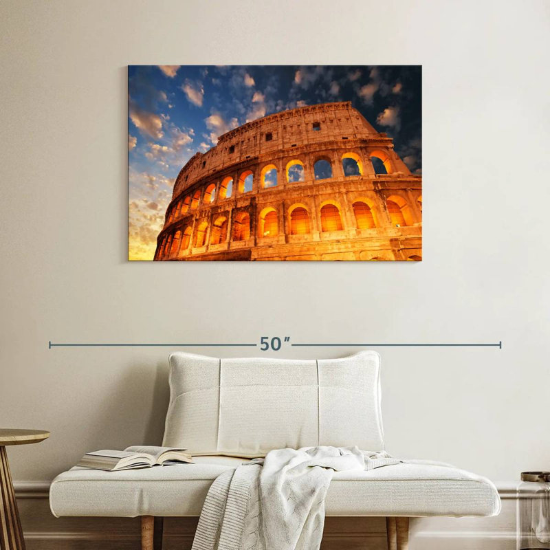 Lilie Colosseum Autumn Sunset, H 26 po x l 39 po