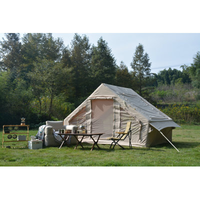 Tente de camping gonflable 4 saisons avec structure gonflable haute performance et structure gonflable 4 à 6 personnes
