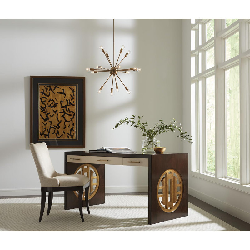 Natchitoches 16 - Light Dimmable Sputnik Sphere Chandelier, Brushed Bronze