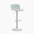 Modern PU Leather Adjustable Swivel Bar Stools, Set Of 2, With Ergonomic Backrest And Sturdy Metal Base For Kitchen Island-730995923