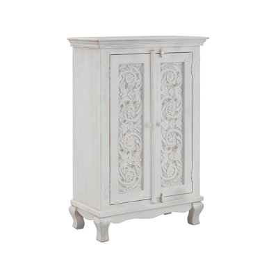 Granger Solid Wood Freestanding Linen Cabinet