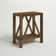 Emmie A-Frame End Table with Lower Shelf