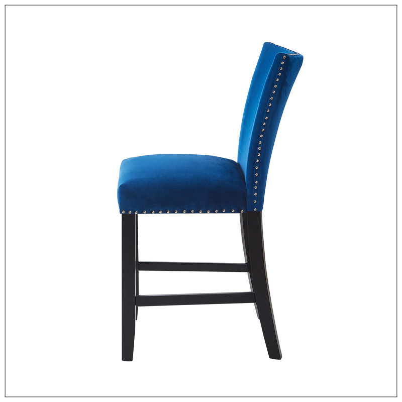 Fauteuil en velours 2pc