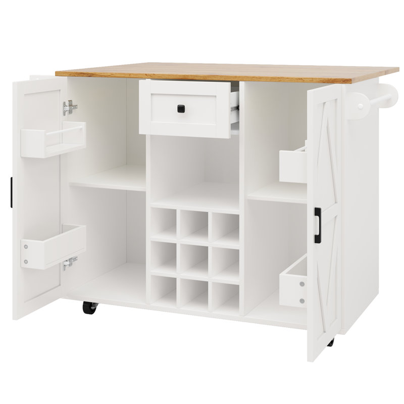 Wood Kitchen Island