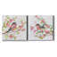 «Spring Song I», ensemble de 2 reproductions d'art sur toile tendue-130380371