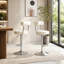 Chaise de bar pivotante rembourrée en velours doux-736031814