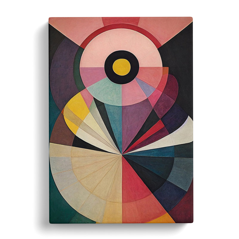 An Abstract Art Painting No.2 - Wrapped Canvas, 50cm H x 35cm W x 3cm D