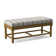 Lind Island Upholstered Bench
