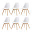 Milana 6 - Person Dining Set-1086084465