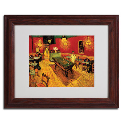 Art sur toile «Night Cafe» par Vincent van Gogh