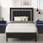 Ensemble de lit plateforme tapissier Diamond-1458064819-1458064818