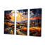 Ensemble d'art sur toile Cubic-734825091-734825112