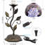 Petite lampe de table en vitrail Tiffany