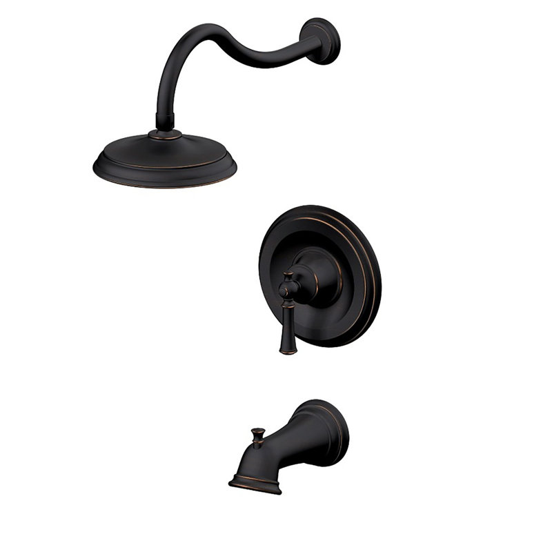 Annette Tub & Shower Faucet with Rough in-Valve