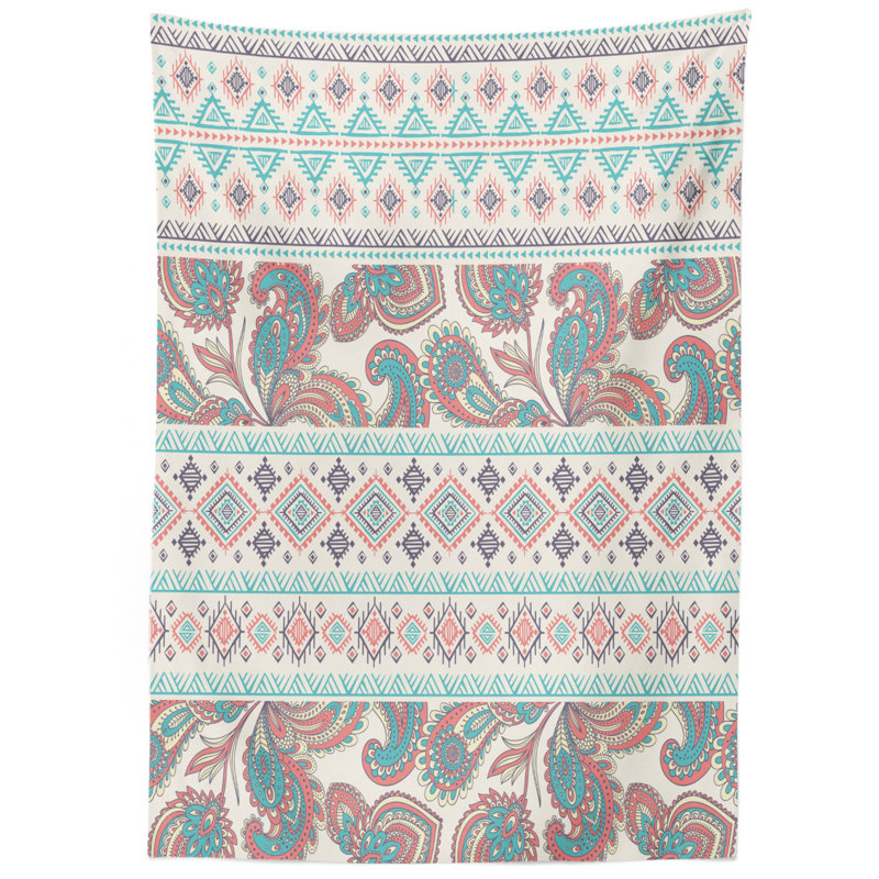 Tribal Tablecloth, 70" L x 52" W