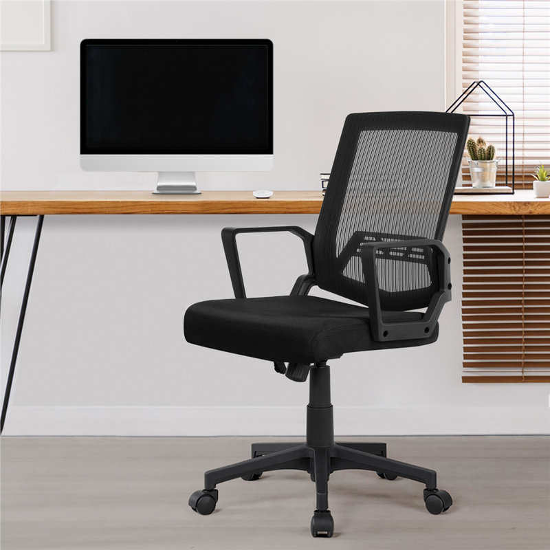 Mesh Desk Chair, Black