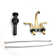 Centerset Faucet 2-handle Bathroom Vanity Faucet with Drain Assembly