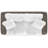 Thylane 89'' Sofa with Cuddler Pocketed Coil Seating