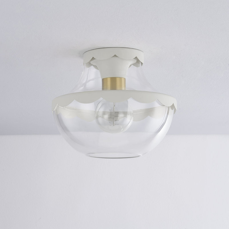 Alaina 1 lumière semi-encastrée