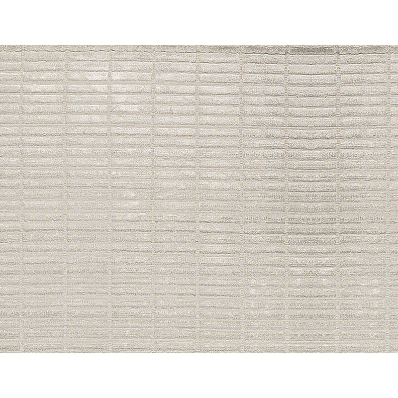 Hand-Knotted High-Quality White Area Rug