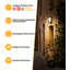 Ensemble de 2 appliques murales d'extérieur IP54-1151192862