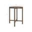 Ensemble de bar d'extérieur en bois de teck 3 pièces Akeya-125185436-125185439