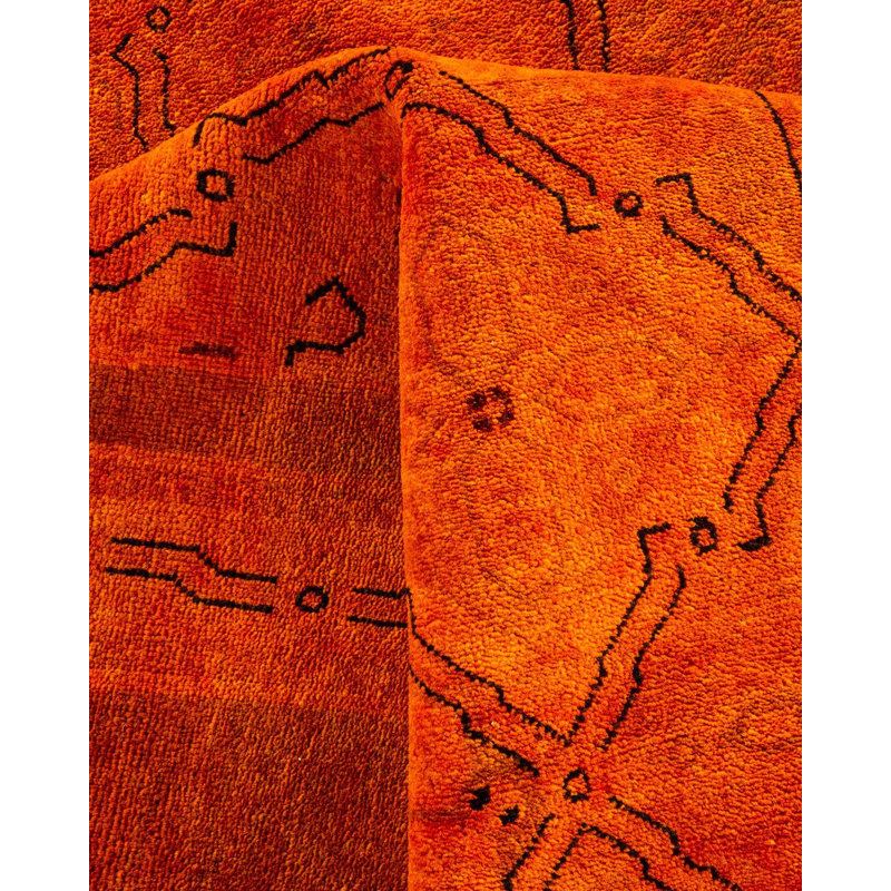 Fine Vibrance One-of-a-Kind 8'1" X 10'1" Hand Knotted Area Rug