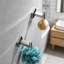 Crochet à serviettes mural en acier inoxydable, paquet de 2 de qualité carrée polie pour salle de bain, cuisine, garage et salle de lavage-392267132