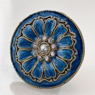 Cloisonne Glamorous Jeweled Dresser Knob