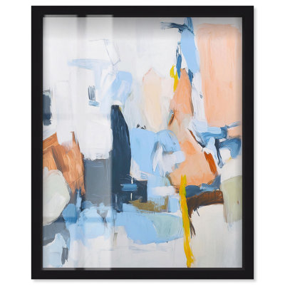 «Colors of the Coast I», reproduction de boîte-cadre par Art Remedy