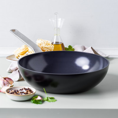 Greenpan Evolution Wok 28cm - Cream