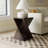 Rivera Solid Wood End Table-1958177140