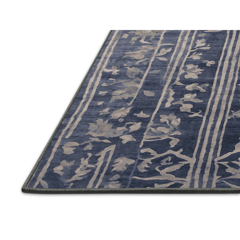 Tapis gris soyeux et moelleux, Tapis de couloir 2 pi x 5 pi