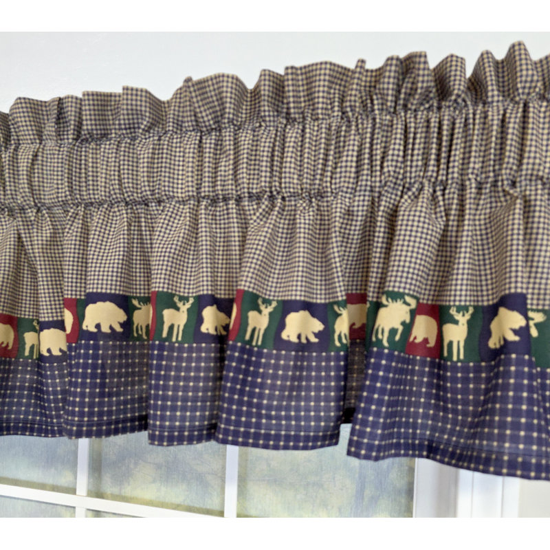 Cabin Tailored Valance