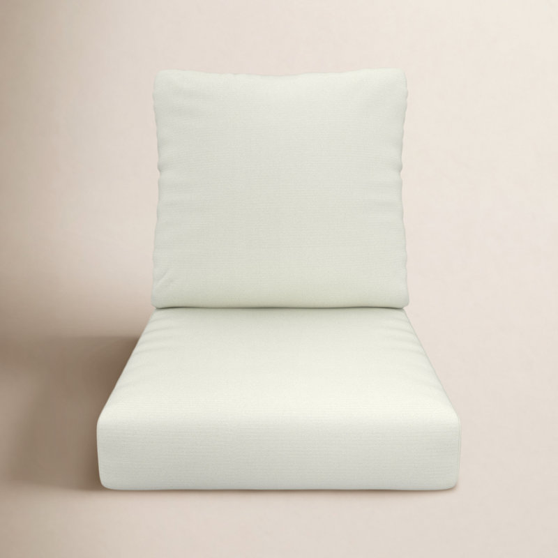 Coussin de siège / chaise longue Amala Sunbrella®, Toile Sunbrella® naturel