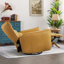 Fauteuil inclinable électrique pivotant et berçant de 35,8 po de largeur avec dossier large et moderne-88629397