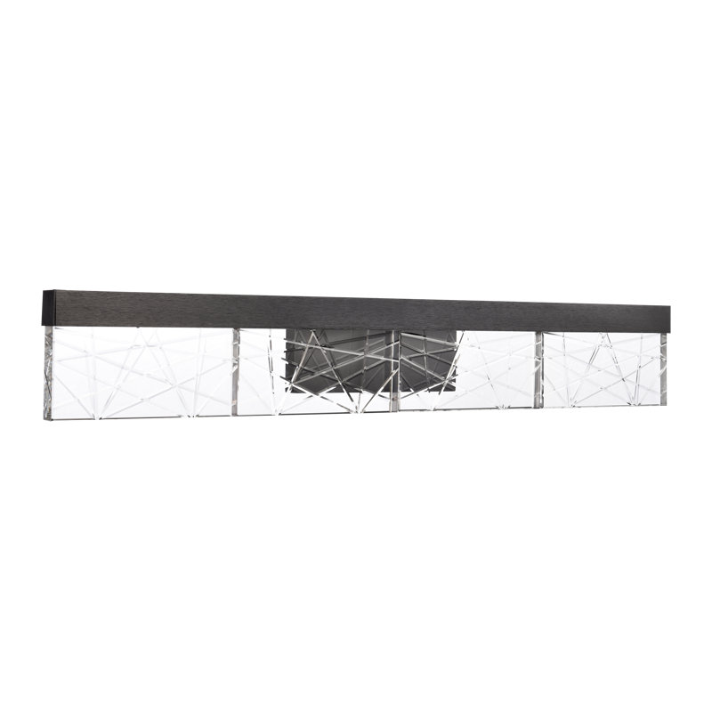 Lucus Dimmable LED Vanity Light, Aged Brass