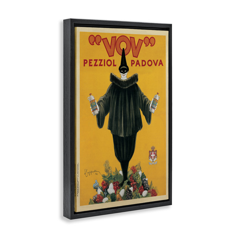 Art rétro sur toile encadrée brune, affiche rétro Alco, conception par Marcello Nizzoli, H 25 po x l 17 po