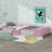 Velvet Daybed With Lift-Up Storage Ottoman And Stairs For Teens Bedroom, Upholstered Platform Bed Frame With Padded Guardrails-1363636245-1363636249